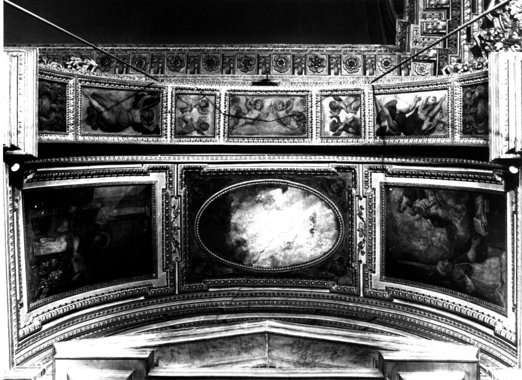 decorazione pittorica, complesso decorativo by Croce Baldassarre (sec. XVII)